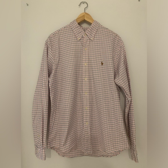 Ralph Lauren Slim Fit Men’s plaid button-down XL - Picture 1 of 4